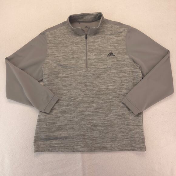 Nike Half Zip Pullover Outdoor Long Sleeve Jacket Mens Size Large L Gray - Picture 2 of 9